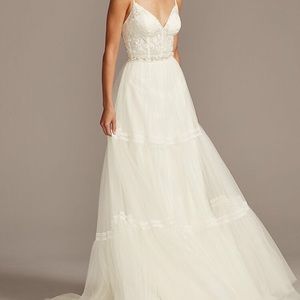 Melissa Sweet Corset Bodice Wedding Gown